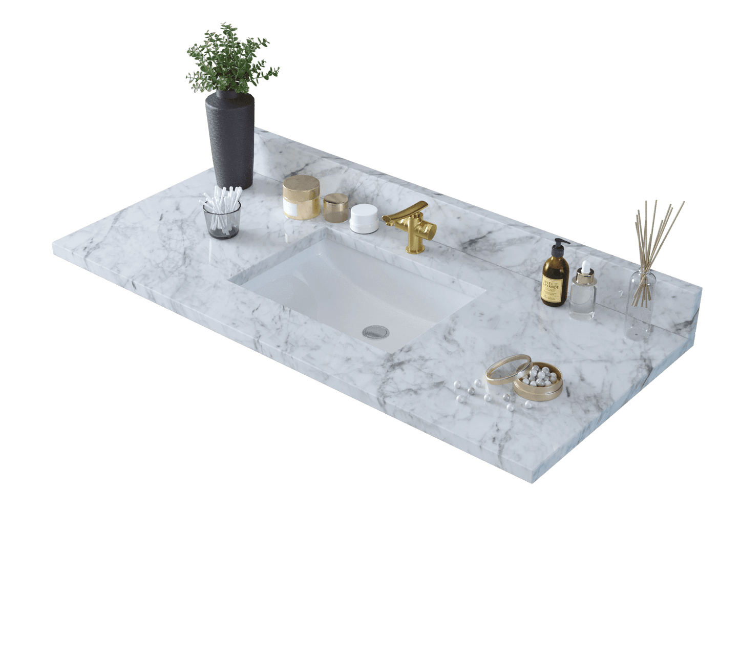 49 inch Marble Vanity Top with sink