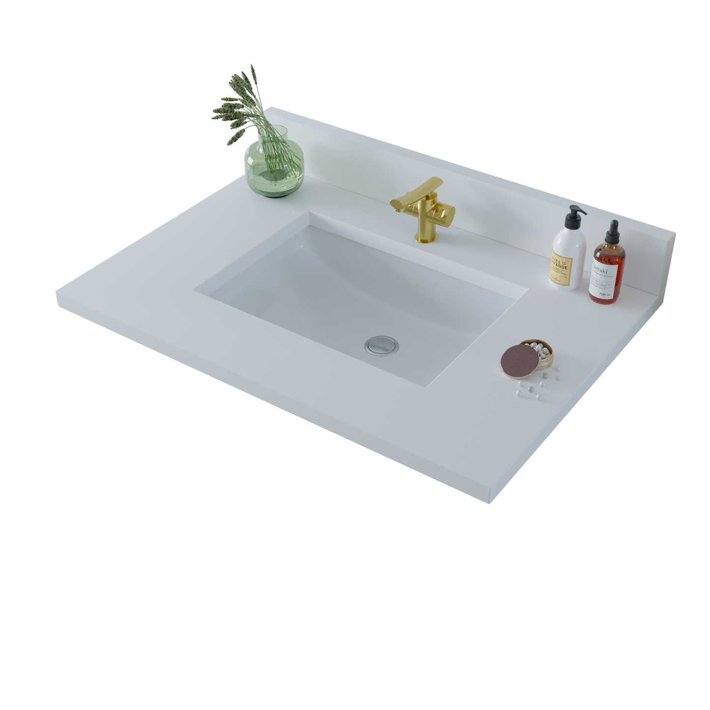 43 inch Quartz Vanity Top with sink