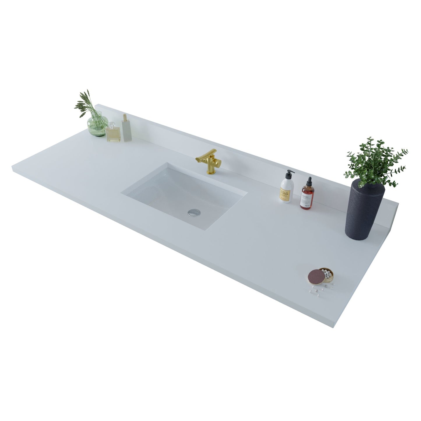 49 inch Quartz Vanity Top with sink