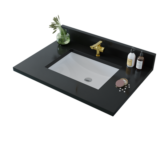 37 inch Quartz Vanity Top with sink