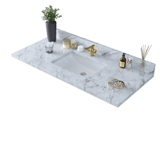 37 inch Marble Vanity Top with sink